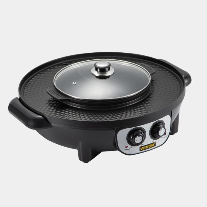 Multifunctional 2-in-1 Electric Hot Pot and BBQ Grill - Image 1