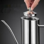 Stainless Steel No-Drip Oil and Vinegar Dispenser: Sleek, Eco-Friendly Kitchen Essential - Image 3