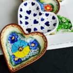Colorful Ceramic Heart-Shaped Love Plate for Desserts, Fruits & Seasonings - Image 4