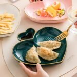 Heart-Shaped Ceramic Plate for Western Cuisine & Desserts - Image 5