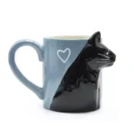 3D Kiss Cat Ceramic Mugs Set - Image 10