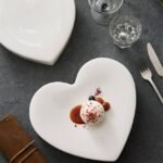 Heart-Shaped Ceramic Dining Plate - Image 5