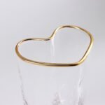 Heart Shaped Glass Cup - Image 6