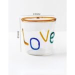 Handmade Love Glass Cup - Image 6