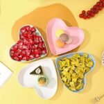 Love Heart Snack Plate Wheat Straw - Image 3