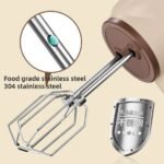 Wireless Electric Hand Mixer | Dual-Head 5-Speed Control, Low Noise & Stainless Steel - Image 5