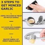 Kitchen Premium Garlic Press Easy to Squeeze - Image 4