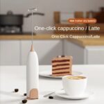 Compact Handheld Milk Frother & Foam Maker for Coffee and More - Image 3
