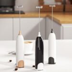 Compact Handheld Milk Frother & Foam Maker for Coffee and More