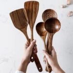 Eco-Friendly Acacia Wood Kitchen Utensils Set - Image 5
