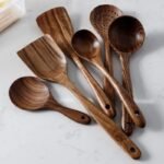Eco-Friendly Acacia Wood Kitchen Utensils Set - Image 4