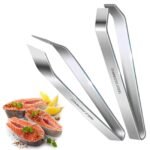 Professional Stainless Steel Fish Bone Tweezers Set, 2 Pcs - Image 2