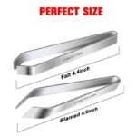Professional Stainless Steel Fish Bone Tweezers Set, 2 Pcs - Image 3