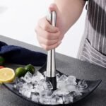 Stainless Steel Multifunctional Ice Crusher & Fruit Muddler - Image 3