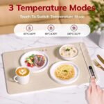 Quick Heat Foldable Food Warmer with Adjustable Temperature - Image 3