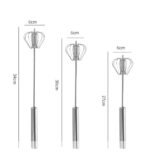 Stainless Steel Semi-Automatic Egg Beater - Image 5