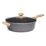 6-Quart Jumbo Cooker Sauté Pan with Glass Lid - Image 2