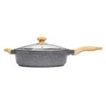 6-Quart Jumbo Cooker Sauté Pan with Glass Lid - Image 4