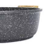 6-Quart Jumbo Cooker Sauté Pan with Glass Lid - Image 3