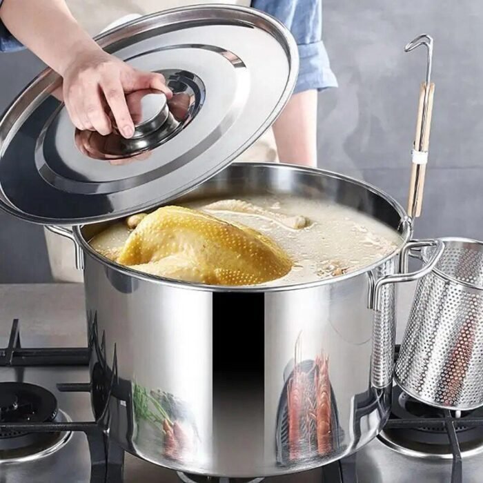 Stainless Steel Multi-Purpose Stock Pot - Image 5