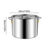 Stainless Steel Multi-Purpose Stock Pot - Image 7