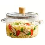 Versatile 1.6L Glass Cooking Pot - Image 2