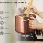 7-Quart Elegant Rose Gold Multi-Use Stockpot - Image 5