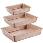 Gold Square Carbon Steel Baking Tray - Image 2