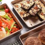 Gold Square Carbon Steel Baking Tray - Image 6