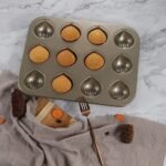 Versatile Non-Stick Carbon Steel Baking Pan for Chestnut Cakes, Cookies, and Cupcakes - Image 3