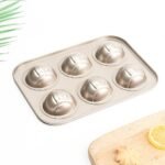 Versatile Non-Stick Carbon Steel Baking Pan for Chestnut Cakes, Cookies, and Cupcakes - Image 5