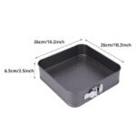 Versatile 3-Piece Non-Stick Carbon Steel Cake Mold Set - Image 6