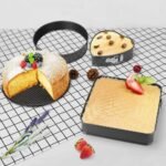 Versatile 3-Piece Non-Stick Carbon Steel Cake Mold Set - Image 2