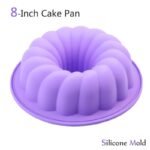 8-Inch Versatile Silicone Cake Mold - Image 2