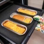 Gold Aluminum Foil Baking Tray for Air Fryer - Image 4