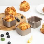 Rose Gold Mini Carbon Steel Non-Stick Cake Mould - Image 4