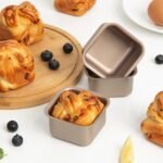 Rose Gold Mini Carbon Steel Non-Stick Cake Mould - Image 2