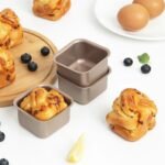 Rose Gold Mini Carbon Steel Non-Stick Cake Mould - Image 3