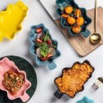 Modern Ceramic Christmas Tree Baking Pan - Image 2