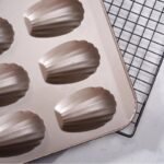 Deluxe Shell-Shaped 12-Grid Nonstick Baking Pan for Madeleines and Muffins - Image 7