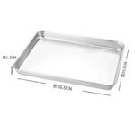 Multi-Purpose Stainless Steel Nonstick Baking Tray - Image 5