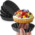 Versatile Non-Stick Carbon Steel Pie Pan with Removable Bottom - Image 2