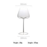 Luxury European Crystal Wine Glasses - Handcrafted, Lead-Free Bordeaux Tasting Cups - Image 7