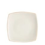 Modern Square Stoneware 16-Piece Dinnerware Set, Soho Lounge Sand Collection - Image 5