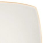 Modern Square Stoneware 16-Piece Dinnerware Set, Soho Lounge Sand Collection - Image 4