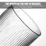Versatile High Borosilicate Glass Cup - Heat-Resistant, Multi-Use Drinkware - Image 8