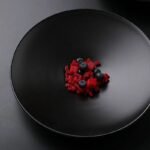 Elegant Matte Black Ceramic Plate Set - Image 2