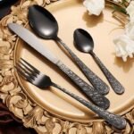 Golden Elegance 24-Piece Cutlery Set - Image 2