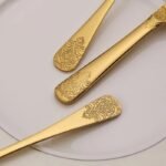 Elegant 5-Piece Golden Stainless Steel Cutlery Set - Image 5