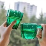 Cactus-Themed Stackable Glass Mug Set for Coffee, Tea & More - Image 6
